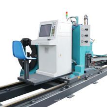 8 axis pipe grooving robot hollow square CNC tube cutting machine